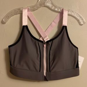 Fabletics Zoe ZipUp High Support Sports Bra